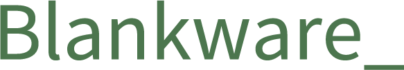 blankware small logo